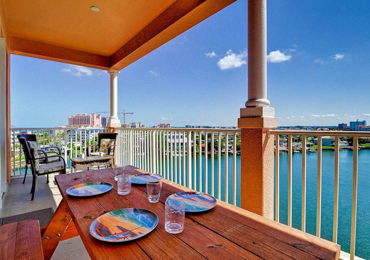 Luxury 5 Star Condominium Water Front 3 Beds 2 Bath Pool Hot-Tub Beach And City Views 클리어워터 비치 외부 사진